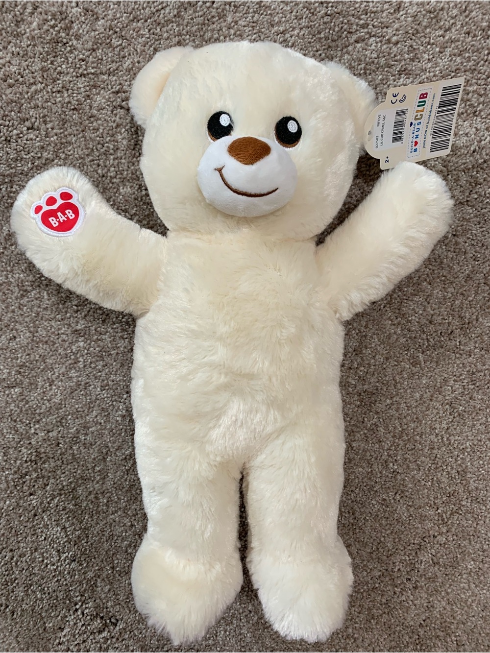 Build a Bear Workshop Bonus Club Lil' Cub Caramel Plush 15" Animal Stuffed New